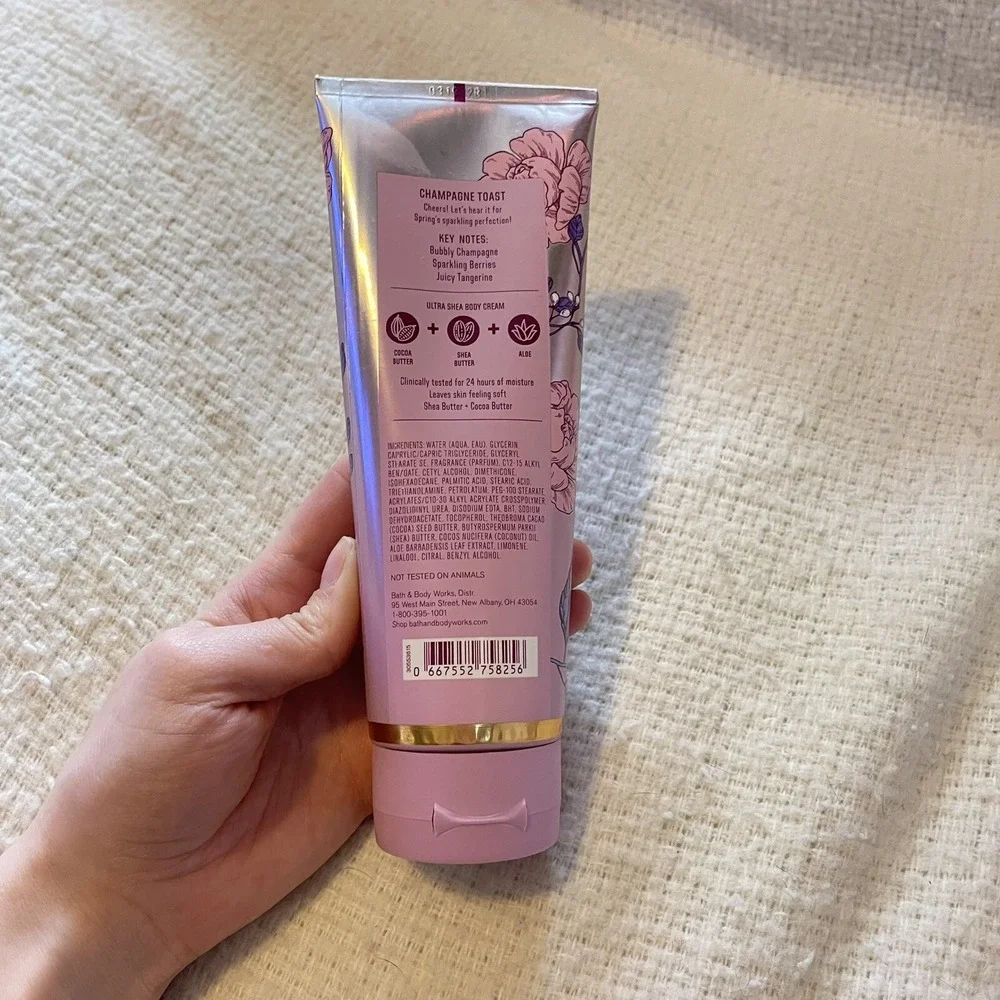 Bath &‎ Body Works Champagne Toast Ultra Shea Body Cream Lotion NEW